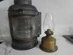 oude scheepslamp, Verzamelen, Scheepvaart, Ophalen of Verzenden, Gebruikt, Zeilboot, Overige typen