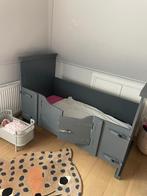 peuterbed holland kiske grijs 70x150cm, Ophalen, Gebruikt, 70 tot 85 cm, 140 tot 160 cm