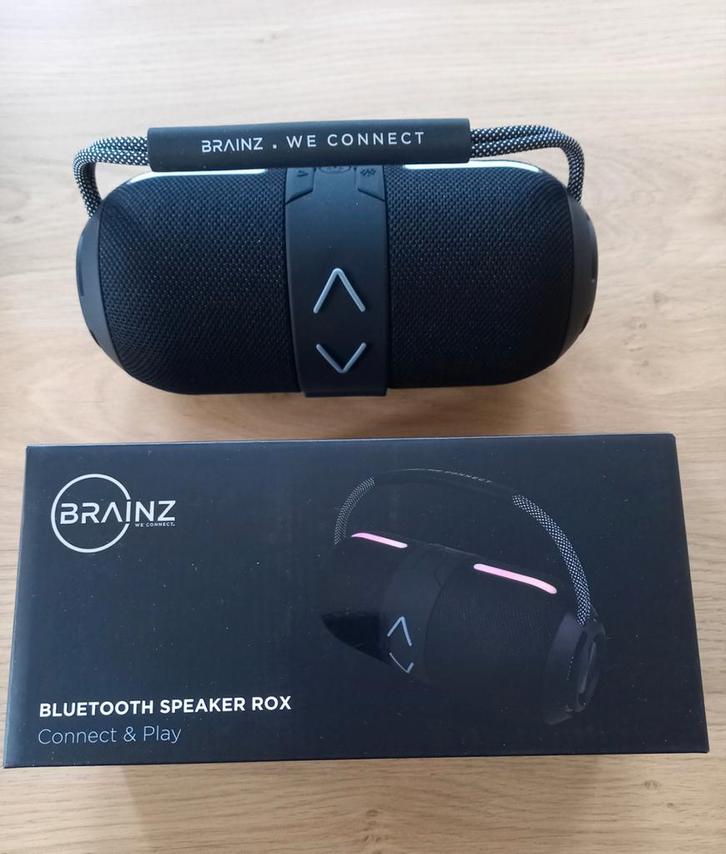 Brainz Bluetooth Speaker Rox - Nieuw in doos!, Audio, Tv en Foto, Luidsprekers, Nieuw, Overige typen, Minder dan 60 watt, Overige merken
