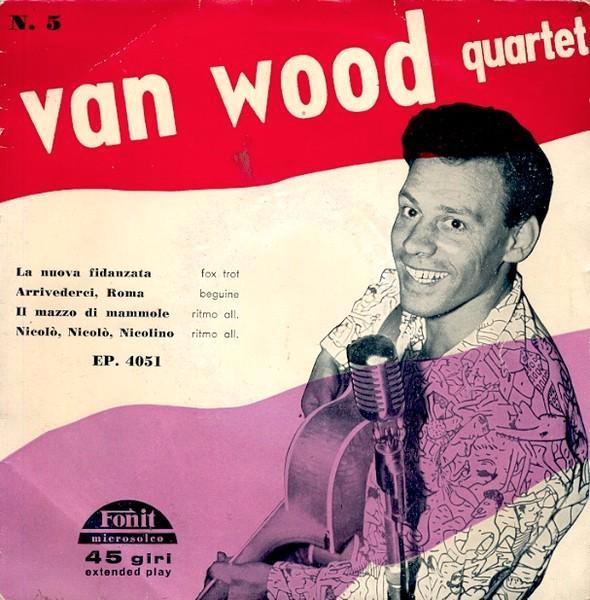 JAZZ E.P. (1956) Van Wood Quartet – N. 15 (Fonit), Cd's en Dvd's, Vinyl Singles, Gebruikt, EP, Jazz en Blues, 7 inch, Ophalen of Verzenden