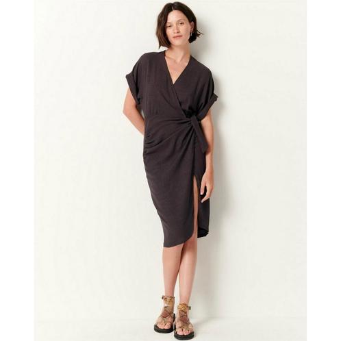 Sessun split dress nieuw, Kleding | Dames, Jurken, Nieuw, Maat 38/40 (M), Zwart, Onder de knie, Ophalen of Verzenden