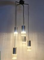 Vintage, design cascade hanglamp, jaren 60, Huis en Inrichting, Lampen | Hanglampen, Ophalen of Verzenden