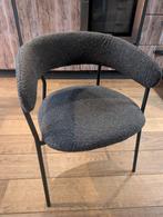 Boucle grijs bruin eetkamerstoel kwantum, Ophalen, Twee, Nieuw, Boucle