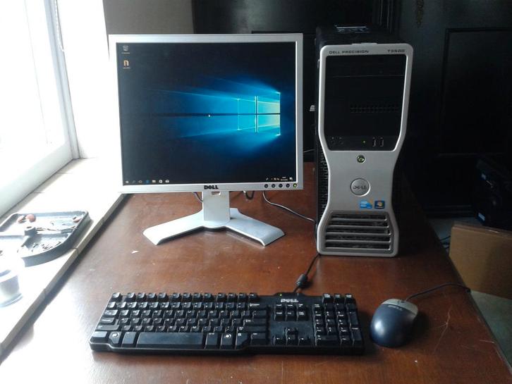 DELL Precision T3400 en T3500 computers, Computers en Software, Desktop Pc's, HDD, Gaming, Ophalen