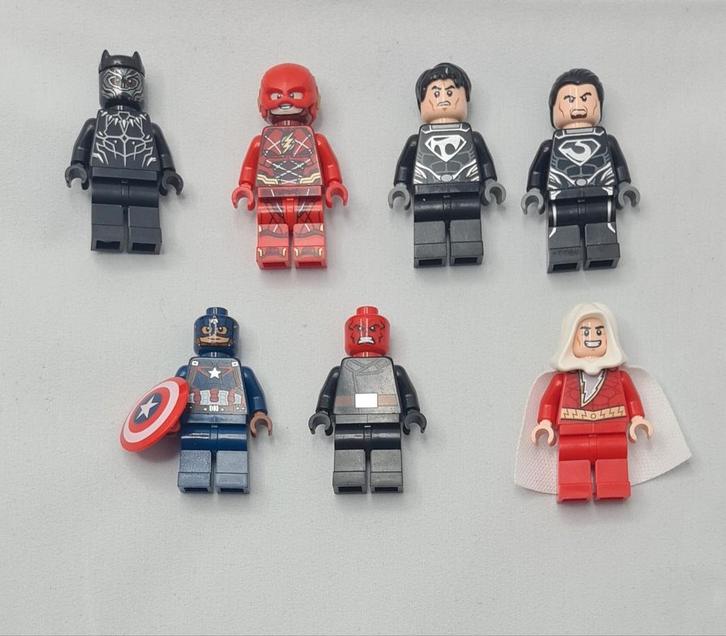 Lego Marvel/DC Superhelden Minifiguren, Kinderen en Baby's, Speelgoed | Actiefiguren, Zo goed als nieuw, Verzenden