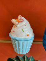 Cupcake Potje Blauw, Z, Overige typen, Z, Ophalen of Verzenden