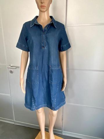 i295 Nieuw: Top Secret maat 42+44=L spijker jurk jeans blauw beschikbaar voor biedingen