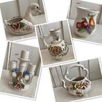 Brocante lepelvaasje - kan - kandelaartje - kruik - theepot, Ophalen of Verzenden