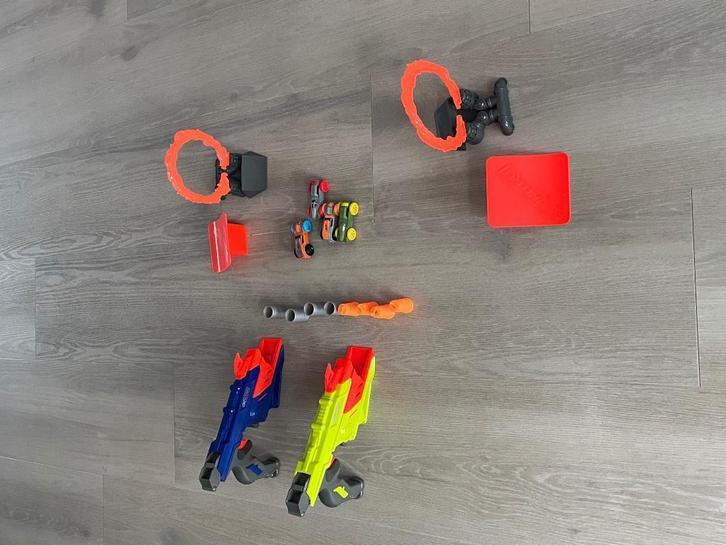 Nerf Nitro spel, Kinderen en Baby's, Speelgoed | Buiten | Actiespeelgoed, Gebruikt, Ophalen