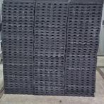 Granulaattegels/ rubbertegels 50x50x4,5cm, Tuin en Terras, Tegels en Klinkers, Ophalen, Gebruikt, Rubber, 10 m² of meer
