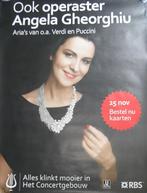 Angela Gheorghiu poster kaarten en dvd, Ophalen of Verzenden, Nieuw, Poster, Artwork of Schilderij
