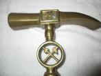 WANDELSTOK MET MESSING HANDGREEP, Verzamelen, Militaria | Algemeen, Ophalen, Landmacht, Nederland