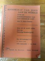 Antiek boekje boodschap van Jesus aan de wereld, Ophalen of Verzenden