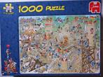 Jan van Haasteren, Hobby en Vrije tijd, Denksport en Puzzels, Verzenden, 500 t/m 1500 stukjes, Gebruikt, Legpuzzel