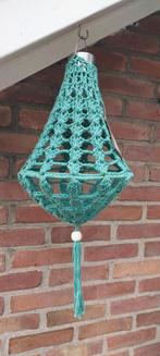 Gehaakt solarlampje lampion groen buiten, Zonne-energie, Minder dan 50 watt, Nieuw, Ophalen of Verzenden