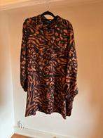 Zwart/bruin tuniek/jurk van zoey maat L /52, Ophalen of Verzenden, Zo goed als nieuw, Zwart, Blouse of Tuniek