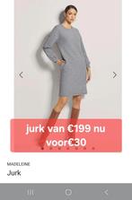 Mooie grijze jurk - heerlijk zittend!, Kleding | Dames, Maat 38/40 (M), Ophalen of Verzenden, Zo goed als nieuw, Madeleine