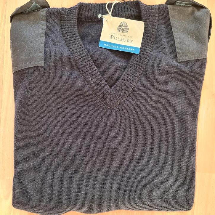 Commando Trui Wolmerk - Klassiek en Warm!, Kleding | Heren, Truien en Vesten, Nieuw, Overige maten, Blauw, Ophalen of Verzenden