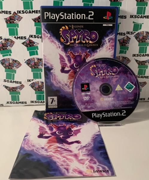 De legende van Spyro een draak is geboren - PS2 - Iksgames, Spelcomputers en Games, Games | Sony PlayStation 2, Zo goed als nieuw