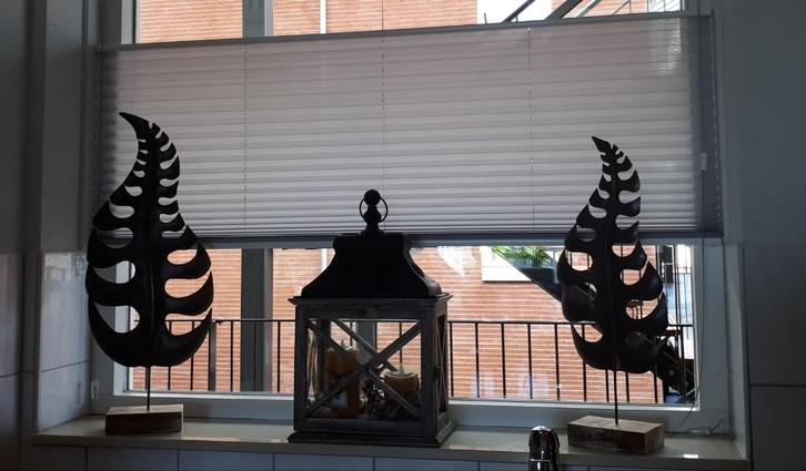 Plisségordijn top down - bottom up, Huis en Inrichting, Stoffering | Gordijnen en Lamellen, Zo goed als nieuw, 100 tot 150 cm