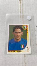 Panini sticker Marco materazzi wk 2002, Ophalen of Verzenden, Zo goed als nieuw