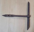 Rechte smeedijzeren gevelanker muurankers boerderij monument, Verzenden