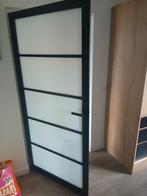 Nieuw in de verpakking, linksdr deur met melkglas en slot, Ophalen of Verzenden, Nieuw, Binnendeur, 200 tot 215 cm