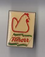 Knorr logo pin, Verzamelen, Speldjes, Pins en Buttons, Gebruikt, Niet vindbaar, Niet vindbaar, Speldje of Pin