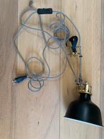 Zwarte klem lamp (IKEA), Huis en Inrichting, Ophalen of Verzenden, Zo goed als nieuw, Stof