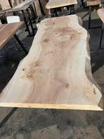 Boomstam tafel, 200 cm of meer, 50 tot 100 cm, Nieuw, Eikenhout