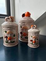 Vintage 70s Keramiek Voorraadpotten, Antiek en Kunst, Antiek | Keramiek en Aardewerk, Ophalen