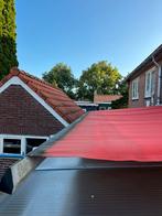 Zonnescherm knikarm elektrisch, Tuin en Terras, Zonneschermen, Ophalen, Gebruikt, Elektrisch, 150 tot 300 cm