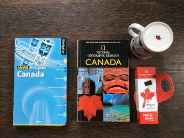 Canada reisgidsen ANWB en National Geographic, beker etc.