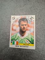 Panini sticker WK 90 Italia. Speler Mick McCarthy Ierland, Hobby en Vrije tijd, Stickers en Plaatjes, Verzenden, Zo goed als nieuw