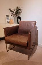 Leren design fauteuilstoel van Bert Plantagie, Ophalen, Bruin, Leer, Zo goed als nieuw