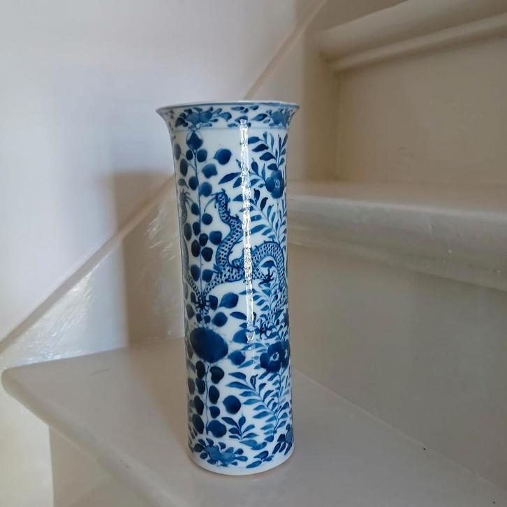 Qing periode Chinese vaas 192le eeuw, Antiek en Kunst, Antiek | Vazen, Ophalen of Verzenden