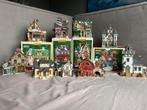 Te koop complete kerstdorp met huisjes verkoop kramen enz, Diversen, Kerst, Ophalen of Verzenden, Zo goed als nieuw