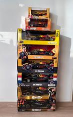 8x Max Verstappen Jumbo Burago 2016 t/m 2023 compleet nieuw, Verzamelen, Automerken, Motoren en Formule 1, Ophalen of Verzenden