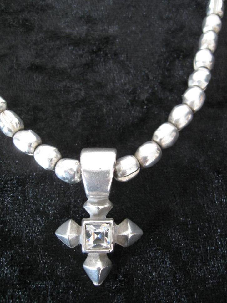 DYRBERG KERN collier ketting met hanger goede staat, Sieraden, Tassen en Uiterlijk, Kettingen, Zo goed als nieuw, Overige materialen
