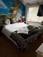 Te koop boxspring 2x200x90. 180 breed, Ophalen, Zo goed als nieuw, Tweepersoons, 180 cm