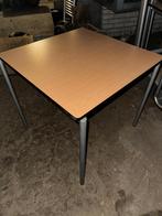 10 tafels 80x80 cm met kar. Gratis af te halen, Huis en Inrichting, Tafels | Statafels, Ophalen, Gebruikt