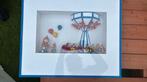 Schilderij met clownpoppetjes 3D, Antiek en Kunst, Ophalen of Verzenden