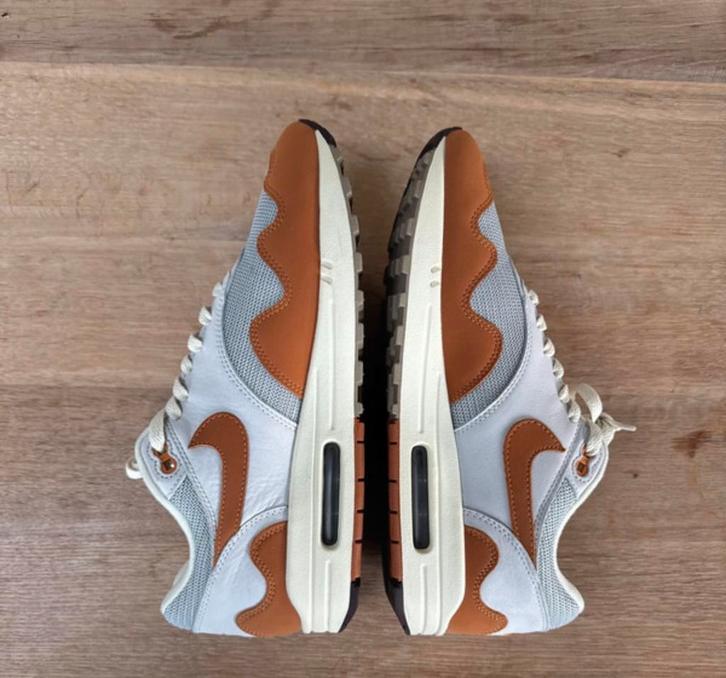 Nike Air Max 1 Patta Monarch 44 Eu, Kleding | Heren, Schoenen, Zo goed als nieuw, Sneakers of Gympen, Overige kleuren, Ophalen of Verzenden