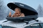 Te huur: Thule Motion XXL - Grootste dakkoffer - 630L, Auto diversen, Dakkoffers, Ophalen, Zo goed als nieuw