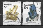 Namibie 1992 Aanvull waarde mineralen fosforicerend papier, Overige landen, Verzenden, Gestempeld