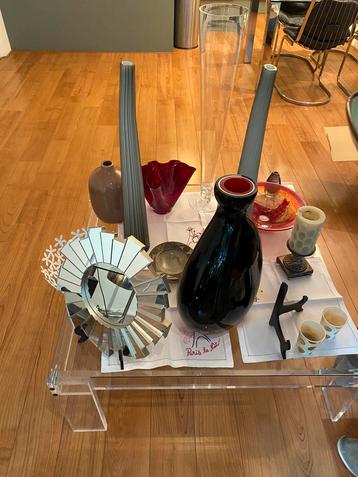 Diverse soorten glaskunst/decoratie beschikbaar voor biedingen