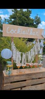 Coctailbar, Hobby en Vrije tijd, Feestartikelen | Verhuur, Ophalen, Gebruikt