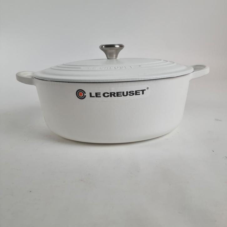 Le Creuset Ovale braadpan 29 cm Katoen mat/Nieuw in Doos!, Huis en Inrichting, Keuken | Potten en Pannen, Nieuw, Koekenpan of Braadpan
