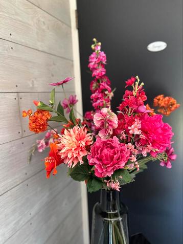 Zijden bloemen boeket XL Aymee Nieuw!  beschikbaar voor biedingen