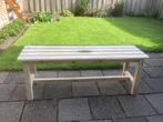 Houten bankje, Tuin en Terras, Tuinbanken, Ophalen, Gebruikt, Hout